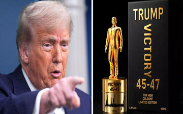 ترامپ عطر لوکس ۲۴۹ دلاری خود را معرفی کرد