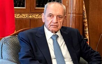 نبیه بری: آتش‌بس لبنان باید کامل و جامع و بدون قید و شرط باشد 