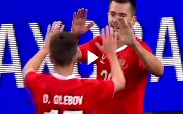 گل اول روسیه به ایران  + ویدئو