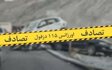 تصادف در جاده حمزه دزفول هفت مصدوم برجا گذاشت