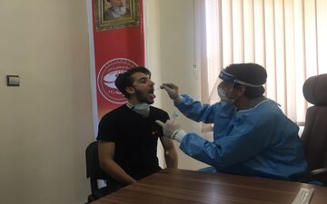 
بازیکنان سپیدرود تست کرونا دادند
