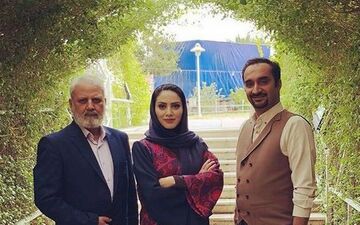 سلفی نیما کرمی به همراه جلیل و مونا فرجاد (عکس)