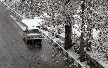 تردد در محورهای کوهستانی بدون زنجیر چرخ ممنوع است 