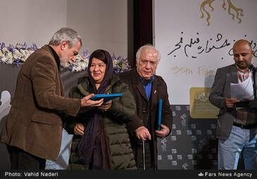 گزارش تصویری ; رونمایی از پوستر سی‌وپنجمین جشنواره فیلم فجر 