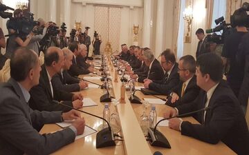 رایزنی ظریف و لاوروف در مسکو