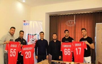  پنج فوتسالیست لژیونر شدند