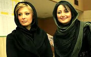 نیوشا ضیغمی و شیلا خداداد در یک مراسم