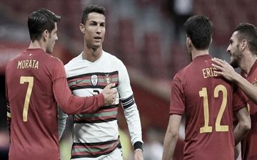  اسپانیا 1-1 پرتغال: تساوی در گام اول / پیروزی نروژ با گلزنی هالند