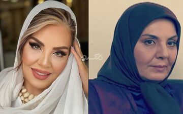 عکسی زیرخاکی از مراسم ازدواج زهره حمیدی|باورتان میشود این خانم زهره حمیدی باشد؟!