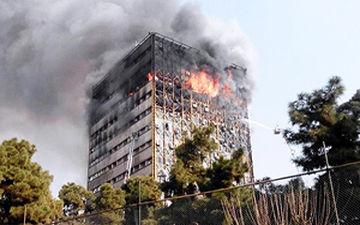 پیگیری حادثه پلاسکو + فیلم