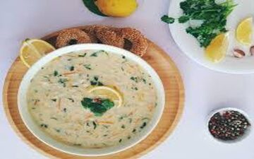 طرز تهیه سوپ ماست و گشنیز !