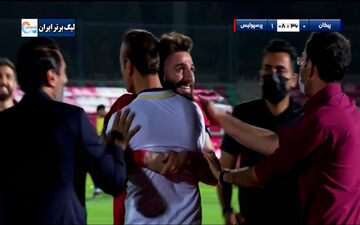 گل اول پرسپولیس به پیکان توسط عبدی + فیلم