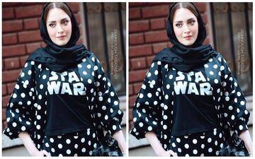 سلفی بهنوش طباطبایی با چهره‌ای غمگینی وصورتی اشک‌بار