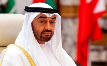  گفت‌وگوی تلفنی ولیعهد ابوظبی و رئیس‌جمهور فرانسه 