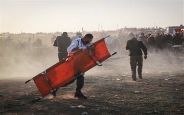  حمله نظامیان صهیونیست به شرکت کنندگان در راهپیمایی جمعه «روز جهانی قدس»