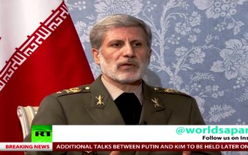وزیر دفاع:ایران و روسیه برای ایفای نقش مستقل مورد هجمه های آمریکا هستند
