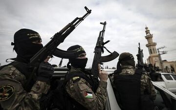 درگیری شدید گروه قدس فلسطین با مزدوران صهیونیست در غزه