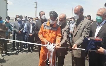  افتتاح لاین غرب به شمال تقاطع غیر هم سطح شهید قاسم سلیمانی در کرمانشاه