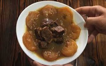 طرز تهیه خورشت سیب گلاب | خورشت محبوب همه
