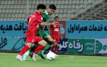 برتری پرگل پرسپولیس مقابل ماشین سازی در پایان نیمه اول
