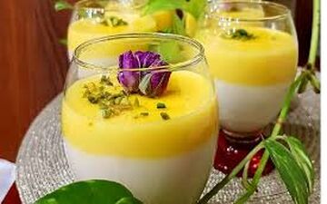 طرز تهیه  فرنی وانیلی زعفرانی| واقعا بی نظیره