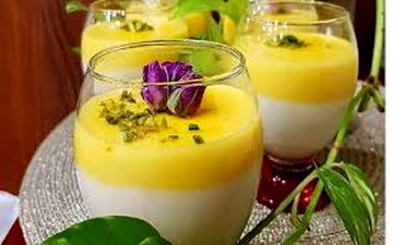 طرز تهیه  فرنی وانیلی زعفرانی| واقعا بی نظیره