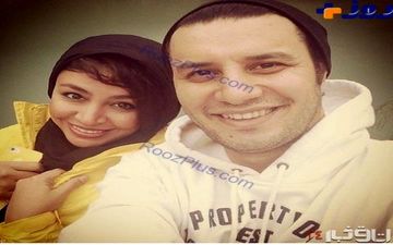 سلفی بامزه و جالب زن و شوهر بازیگر +عکس