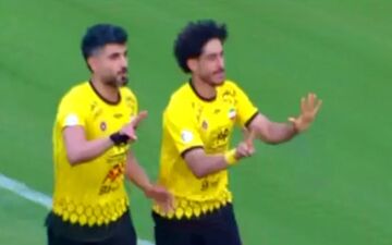 گل اول سپاهان به مس رفسنجان + ویدئو