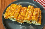 طرز تهیه بورک اسفناج و پنیر| یه لقمه خوشمزه و سالم 
