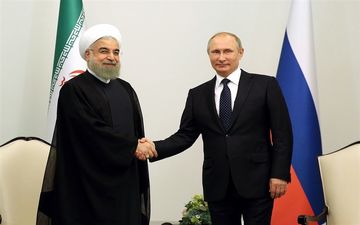دیدار روحانی و پوتین در چین