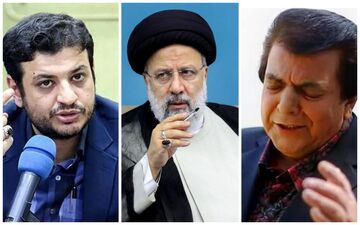 توییت رائفی پور درباره دیدار عباس قادری (خواننده قدیمی) و رییسی