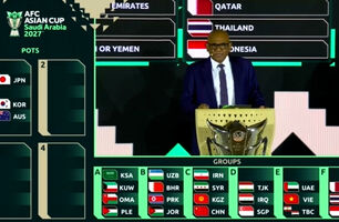 مراسم قرعه کشی جام ملت های آسیا 2027 + ویدئو