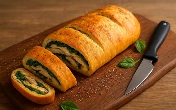طرز تهیه استرامبولی / استرامبولی ایتالیایی مثل حرفه‌ای‌ها بپزید!
