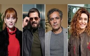 پژمان بازغی، هم بازی بازیگر زن ترکیه ای شد
