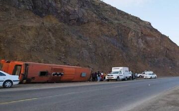 حوادث زنجیره‌ای در شرق گلستان؛ تصادف و واژگونی، 16 مصدوم برجای گذاشت!
