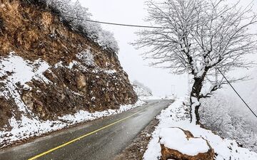 برف و باران ۲ روزه در ۲۰ استان