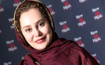 تصویر خجالت آور آرام جعفری در کنار احلام خواننده ممنوعه ! 