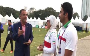 ازدواج 2 ملی پوش ایرانی در جاکارتا 