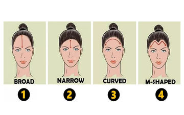 از نوع پیشانی‌ات شخصیتت مشخص میشه| بگو پیشانیت چطوره تا بهت بگم!