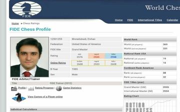 ستاره سابق شطرنج ایران تابعیت آمریکایی گرفت 