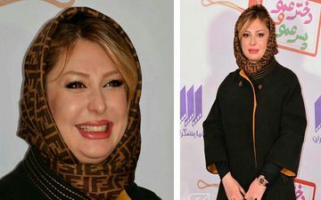 تیپ متفاوت نیوشا ضیغمی دیشب در یک مراسم