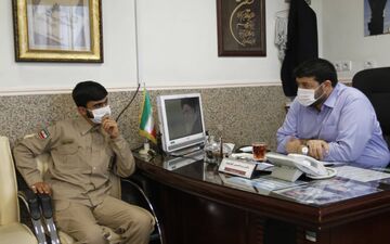 مهرشاد سهیلی با رئیس اورژانس کشور دیدار کرد