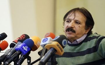  آقای کارگردان در مراسم ختم پدر سرلشکر قاسم سلیمانی+ تصاویر 