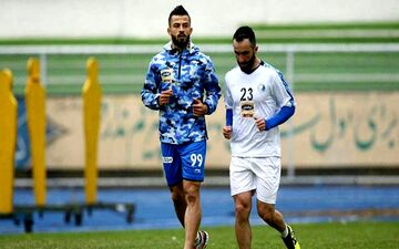 گزارش تمرین امروز استقلال - 20 آبان
