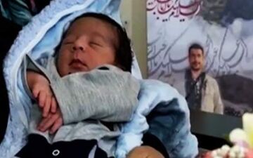 سرباز کوچک‌ حاج قاسم به دنیا آمد