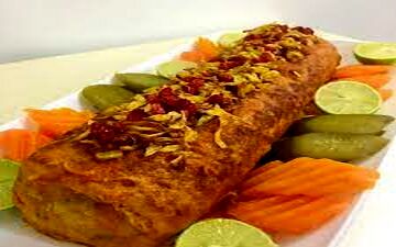 طرز تهیه این غذا رو حتما یاد بگیر | رولت مرغ واقعا جذابه !