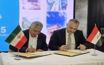 تفاهم‌نامه همکاری برای سفر ۱۰ میلیون گردشگر بین ایران و عراق منعقد شد