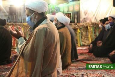 مراسم درگذشت والده مکرمه حجت‌الاسلام  رئیس سازمان گسترش اقتصاد مقاومتی 