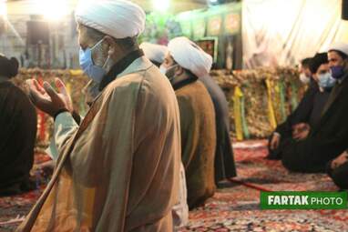 مراسم درگذشت والده مکرمه حجت‌الاسلام  رئیس سازمان گسترش اقتصاد مقاومتی 