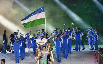 ازبکستان با بزرگ‌ترین کاروان تاریخ به بازی‌های آسیایی ۲۰۲۶ می‌رود